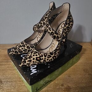 Sam Edelman Leopard Print Heels